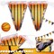 131 ft Basketball Pennant Banners American Basketball Banner Pennant Flag Garland Bunting for Basketball Party Supplies Birthday Party Home Outdoor Hanging Decoration, 4 Pcs